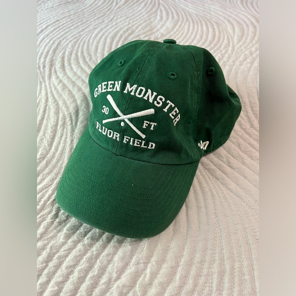 MILB Greenville Drive Green Monster Fluor Field 47’ Brand Clean Up Cap Hat NWOT